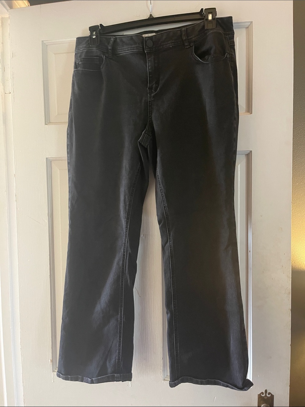 Cato Black Flared Women's Jeans